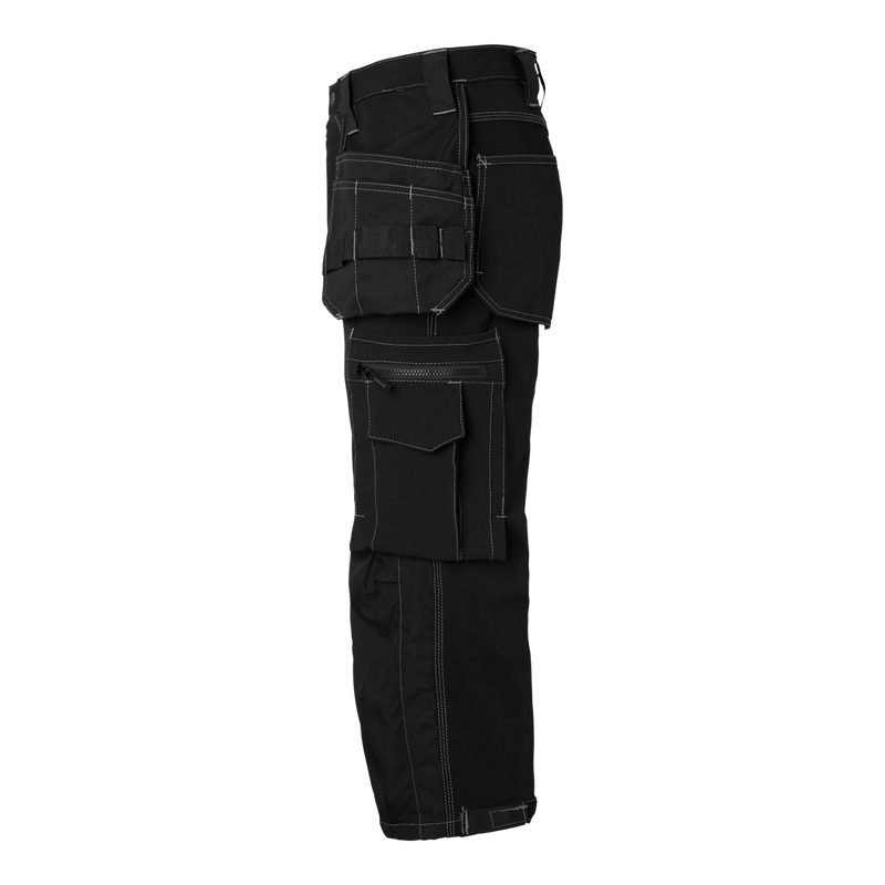309 Handwerker 3/4 Hose, Unisex, schwarz