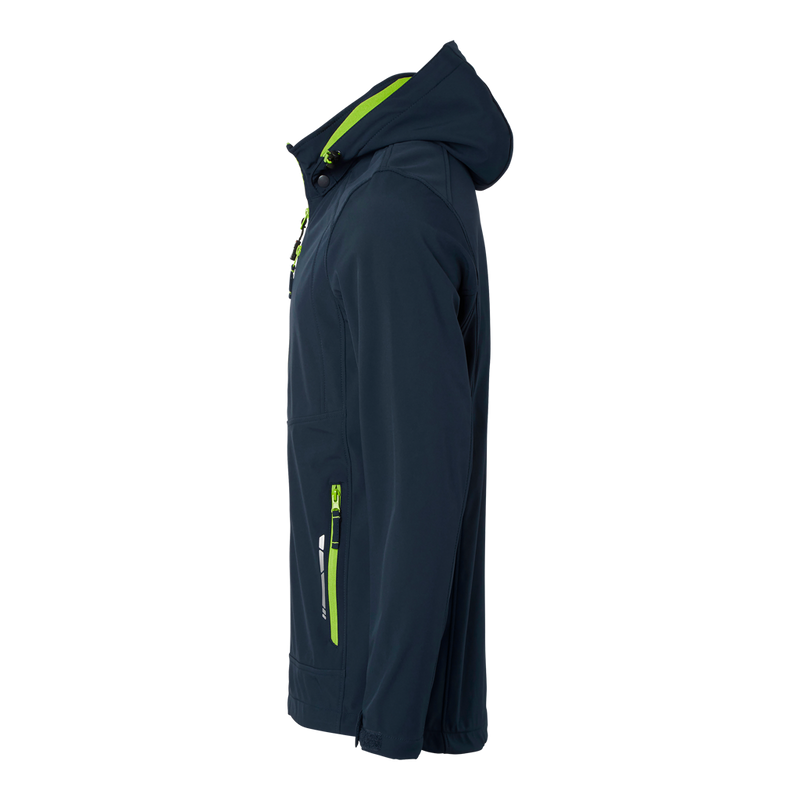 351 Softshell Jacke, Herren, blau