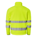 4642 warning protection fleece jacket, yellow
