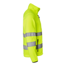 4642 warning protection fleece jacket, yellow