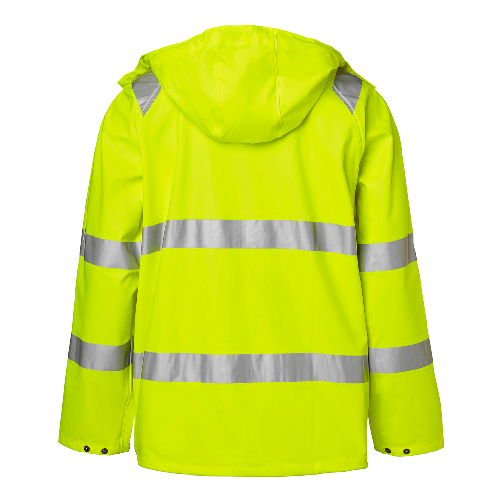 9394 warning rain jacket, yellow