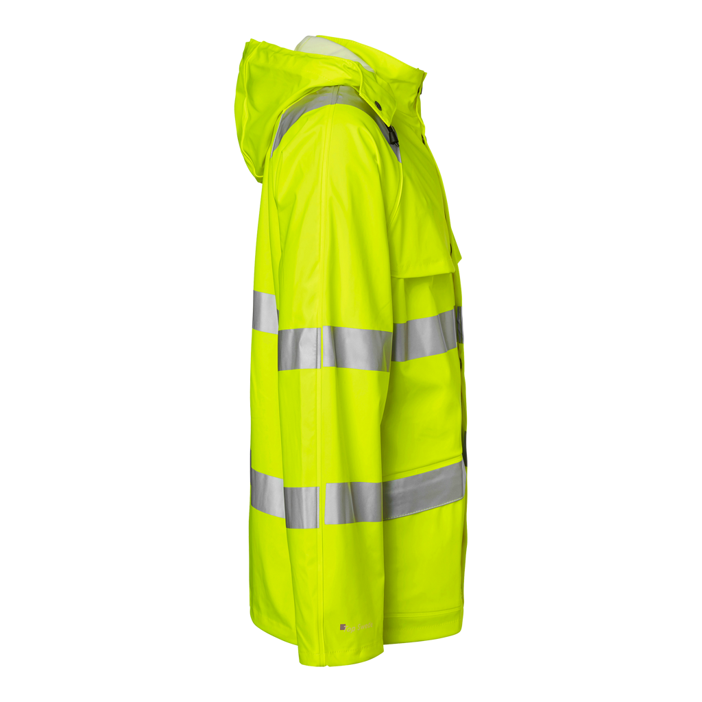 9394 warning rain jacket, yellow