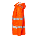 9295 Warnschutz Regenmantel, orange