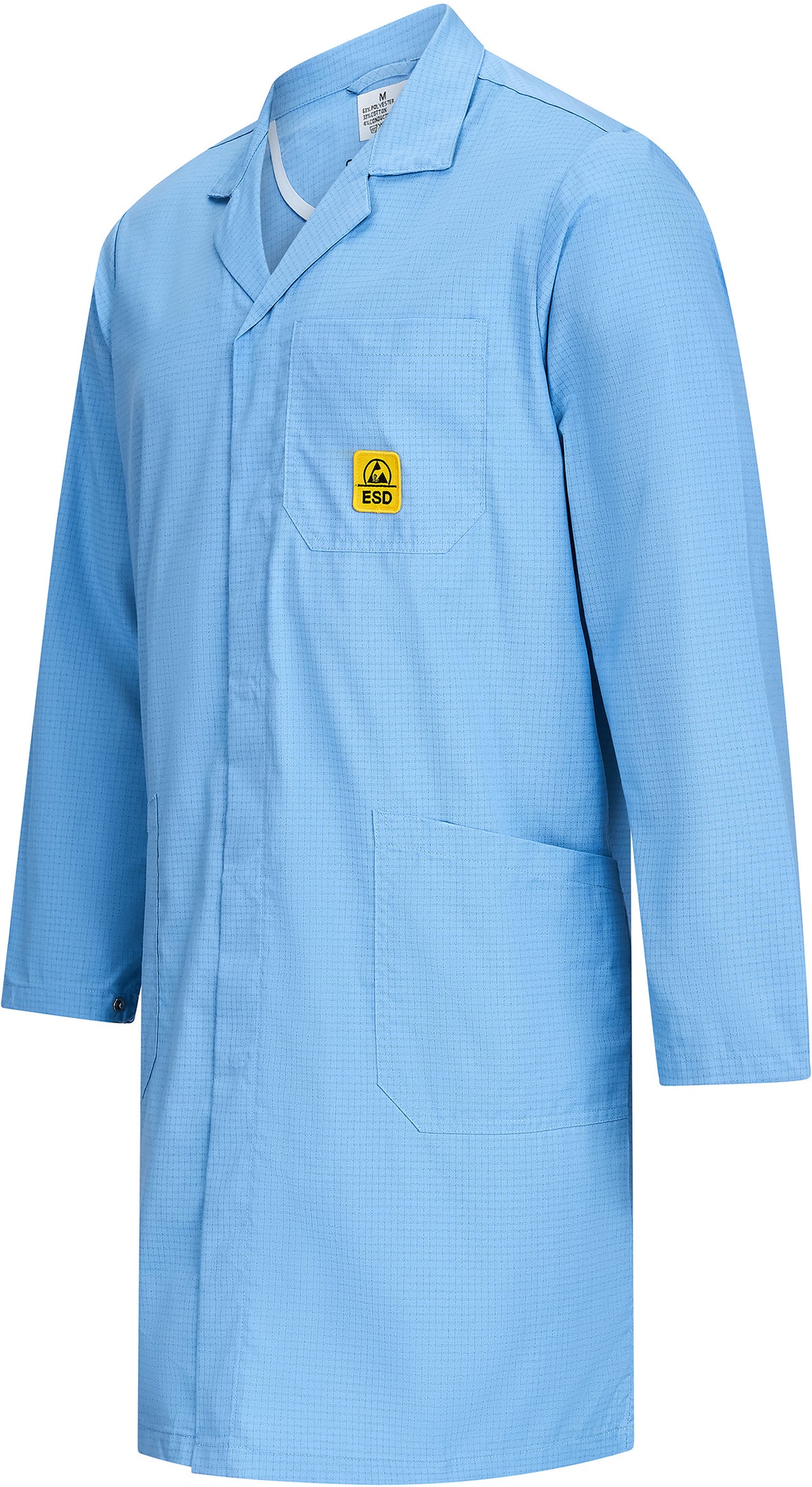 ESD-Arbeitsmantel "pro Line" 146 g/m² | hellblau