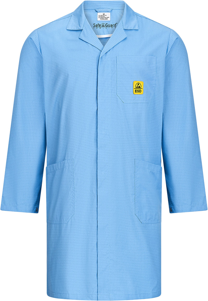 ESD-Arbeitsmantel "pro Line" 146 g/m² | hellblau