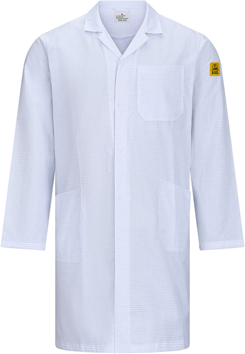 ESD work coat "EcoLine" | white