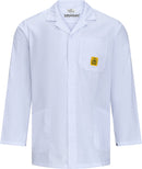 ESD-Arbeitsmantel ½ "pro Line" 146 g/m² | weiß