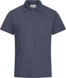 ESD-Poloshirt 150 g/m² mit Brusttasche | grau