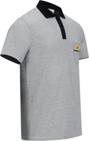 ESD-Poloshirt 210 g/m² mit Brusttasche | grau