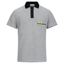 ESD-Poloshirt 210 g/m² mit Brusttasche | grau