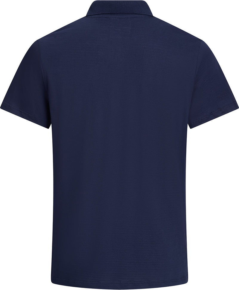ESD polo shirt 150 g/m² with chest pocket| marine blue