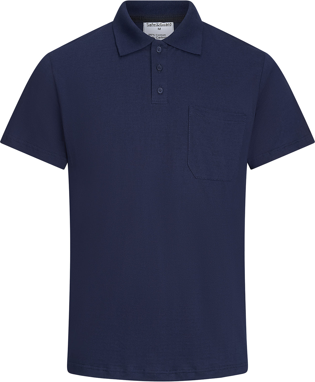 ESD polo shirt 150 g/m² with chest pocket| marine blue