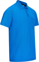 ESD-Poloshirt 150 g/m² mit Brusttasche | blau