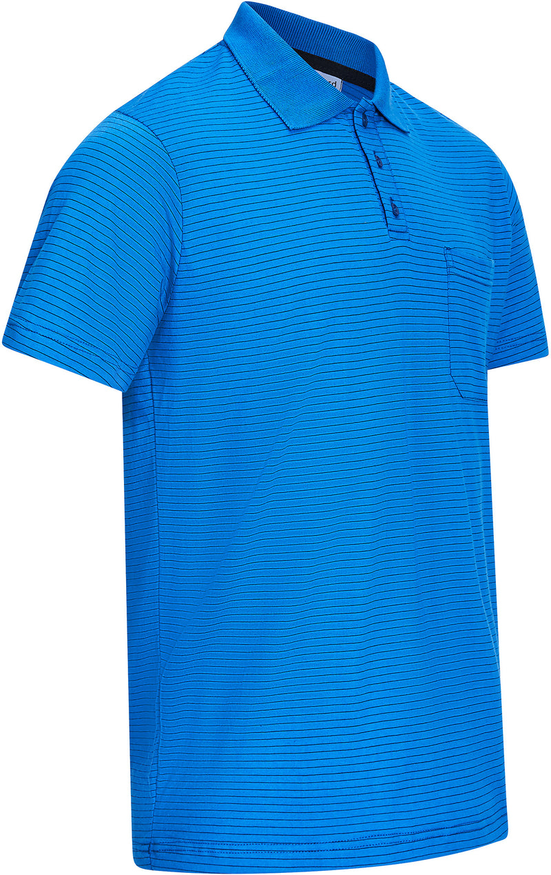 ESD polo shirt 150 g/m² with chest pocket | blue