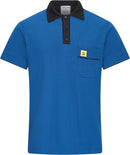 ESD polo shirt 210 g/m² with chest pocket | blue