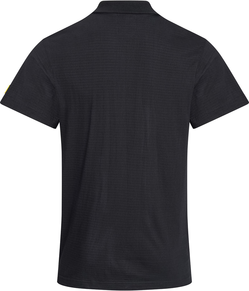 ESD-Poloshirt 150 g/m² mit Brusttasche | schwarz