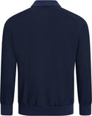 ESD sweat jacket 260 g/m² - with zip | navy blue