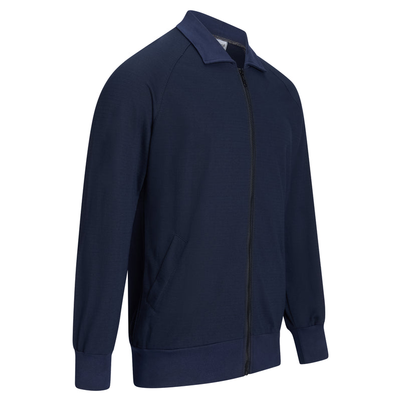 ESD-Sweatjacke 260 g/m² - mit Zip | marineblau