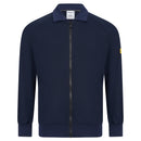 ESD sweat jacket 260 g/m² - with zip | navy blue