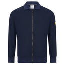 ESD-Sweatjacke 260 g/m² - mit Zip | marineblau