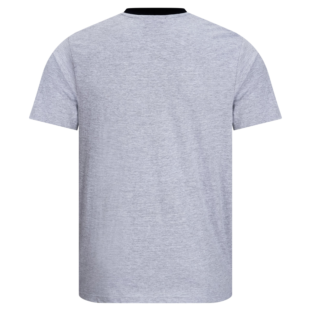 ESD T-shirt 150 g/m² - crew neck - with black collar | light gray
