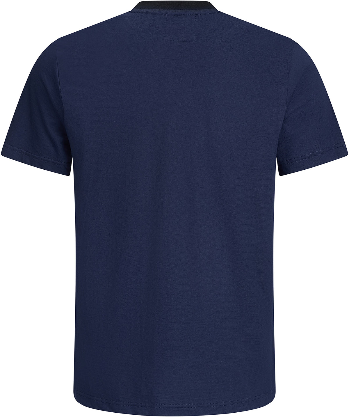 ESD T-Shirt 150 g/m² - crew neck - with black collar | navy blue