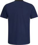 ESD T-Shirt 150 g/m² - crew neck - with black collar | navy blue