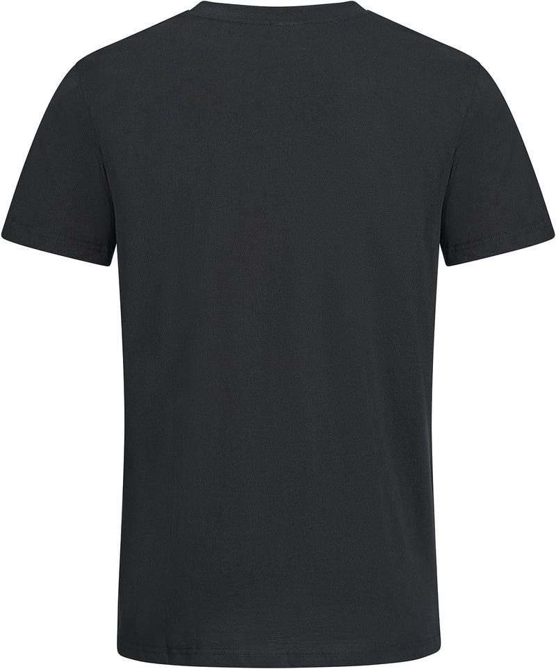 ESD-T-Shirt "EcoLine" 125 g/m² - rundhals | schwarz