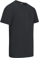 ESD-T-Shirt "EcoLine" 125 g/m² - rundhals | schwarz