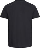 ESD T-Shirt 150 g/m² - crew neck - with black collar | black