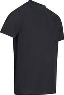 ESD T-Shirt 150 g/m² - crew neck - with black collar | black