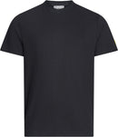 ESD T-Shirt 150 g/m² - crew neck - with black collar | black