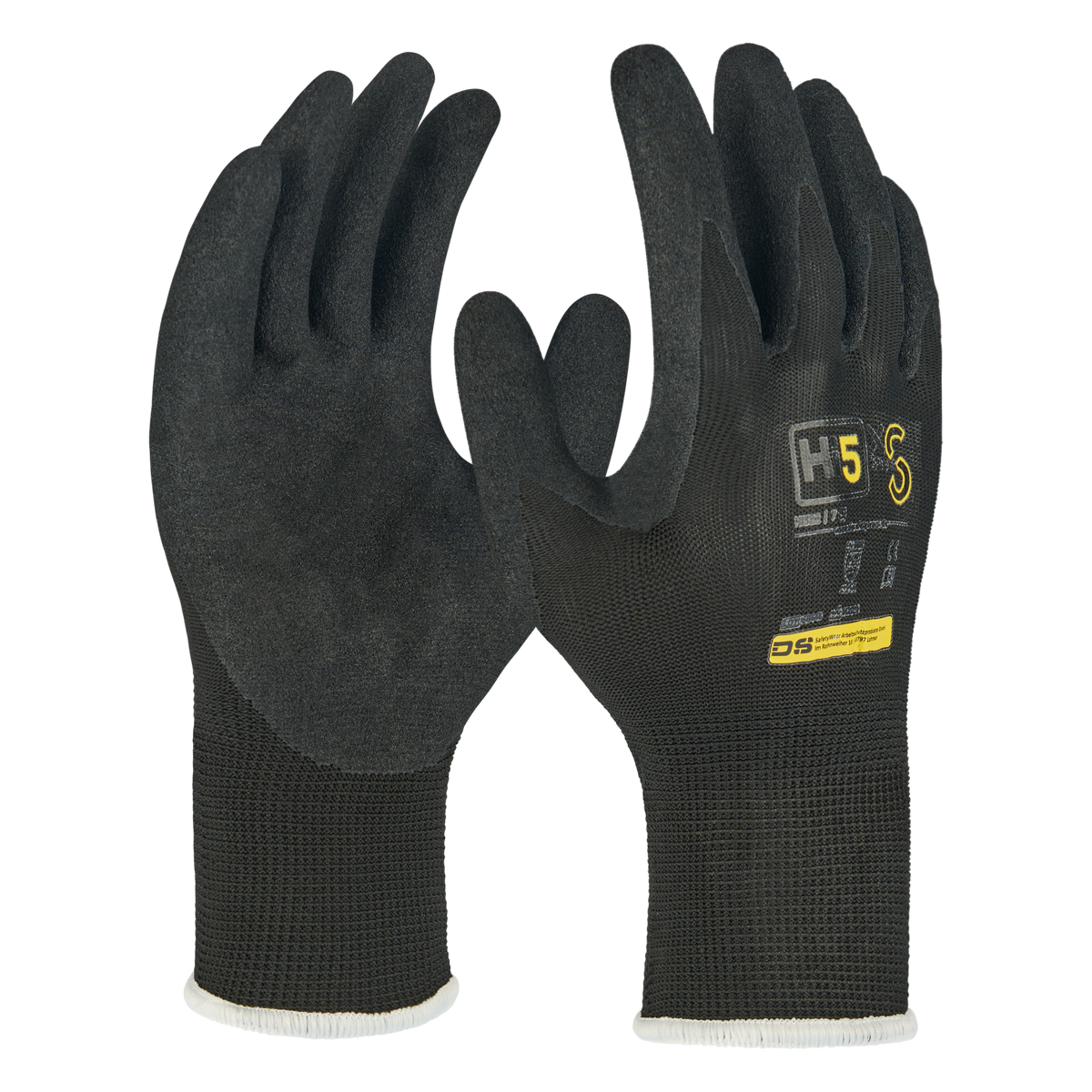 Hi5 X Super S 13G Polyesterschalen-Nitrilhandschuhe mit sandig rauer Handfläche