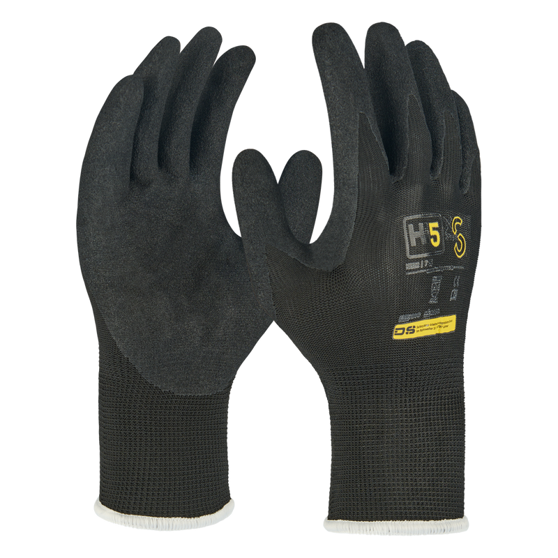 Hi5 X Super S 13G Polyesterschalen-Nitrilhandschuhe mit sandig rauer Handfläche