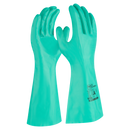 Hi5 X Chem - 15mil Flockgefütterte Nitrilhandschuh, Typ A, JKLMNOPST