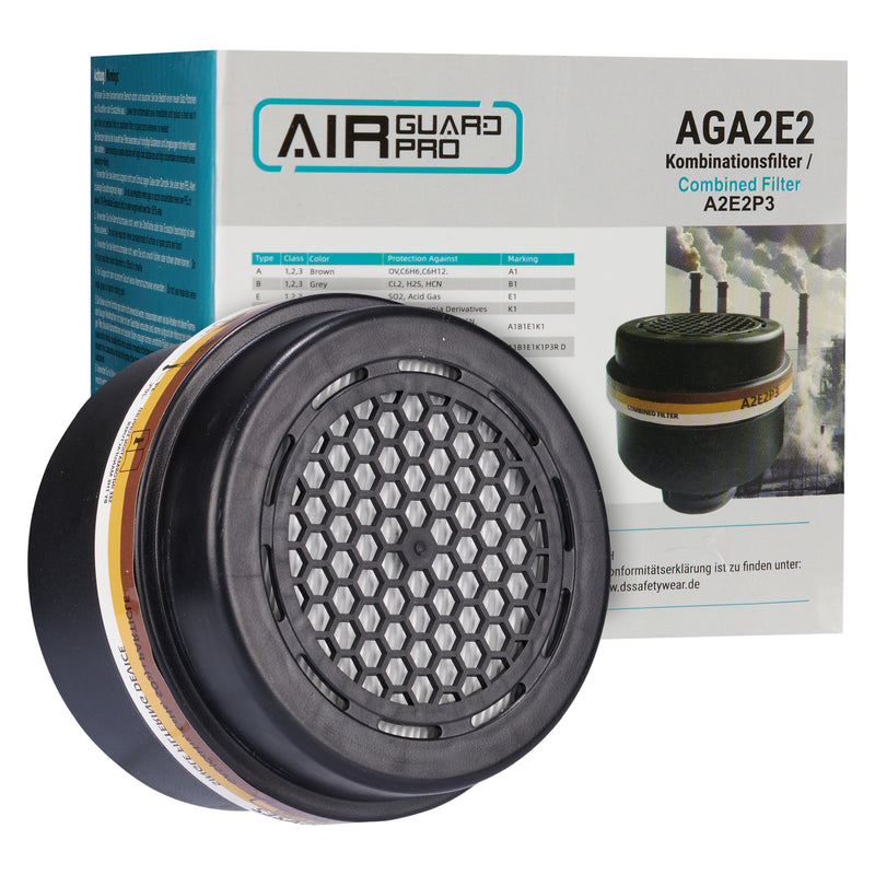 AirGuard Pro® Kombifilter AGA2E2  P3, RD40, EN143-2021, für AG700