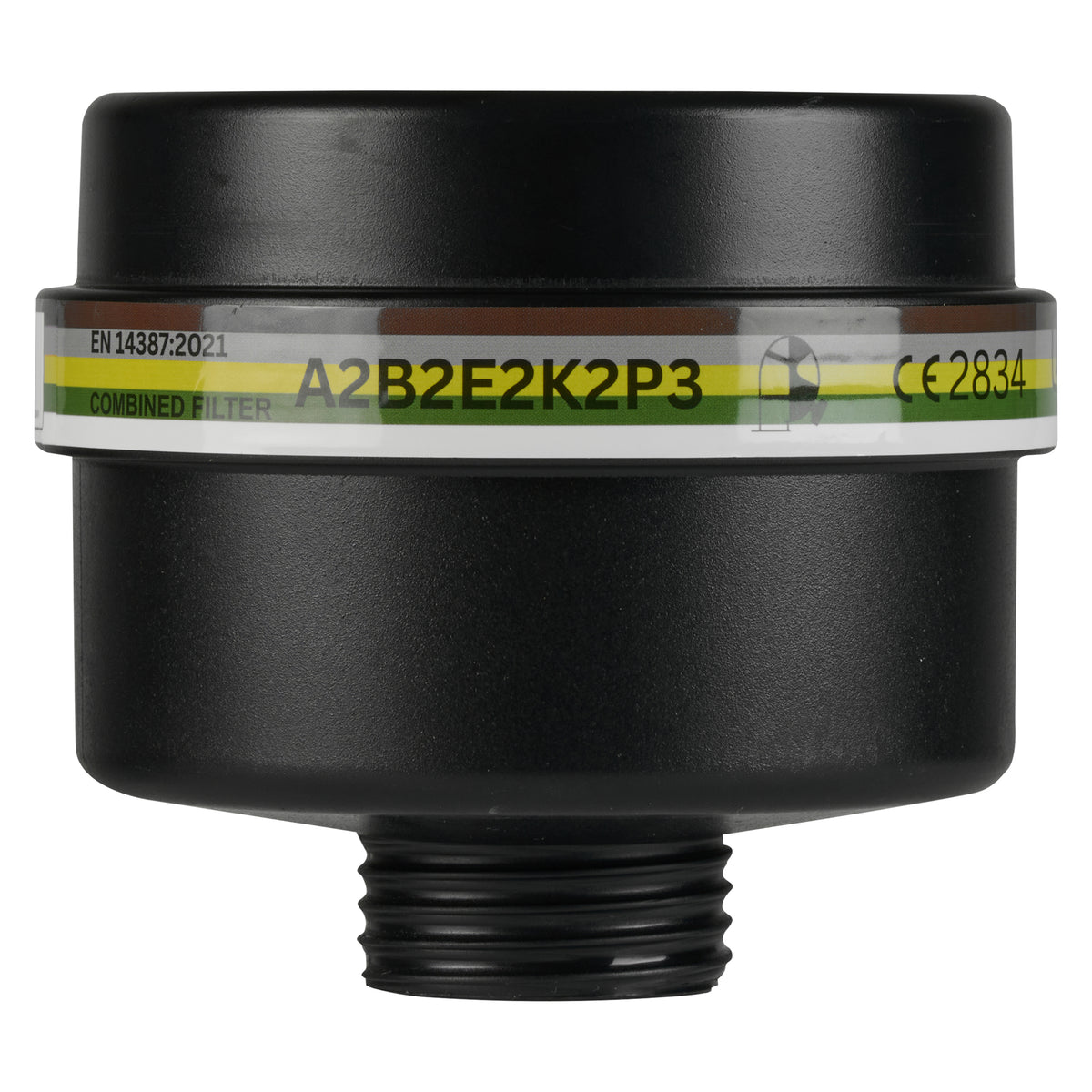 AirGuard Pro® Kombifilter ABEK2P3, für Atemschutz-Vollmaske, mit RD40-Anschluss