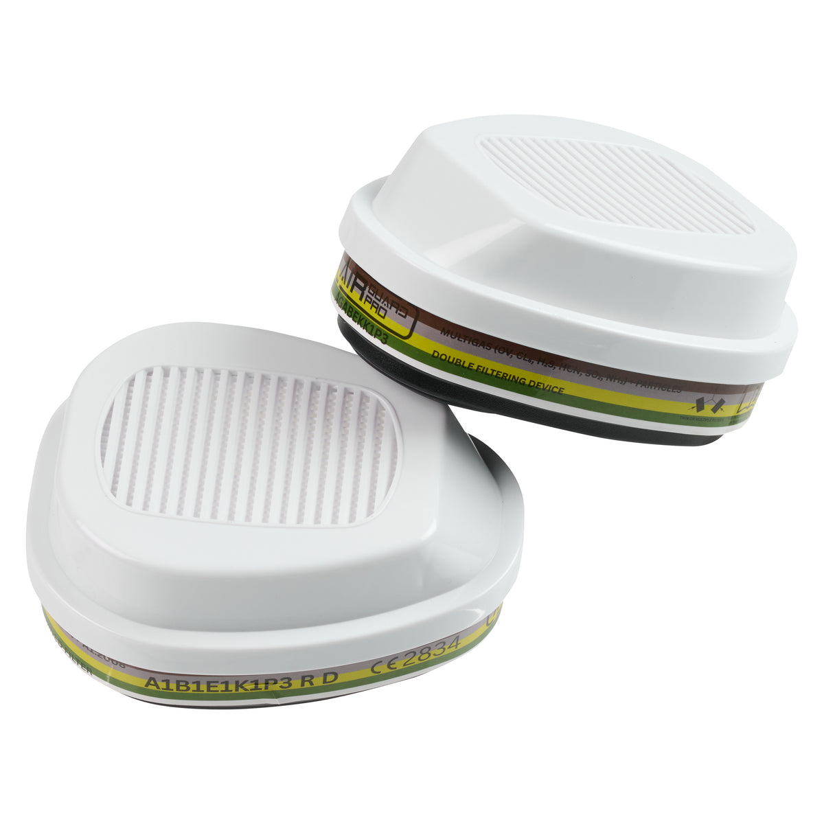 AirGuard Pro® Kombifilter ABEK1P3 R D, für Atemschutz-Halb und Vollmaske, mit Bajonettverschluss