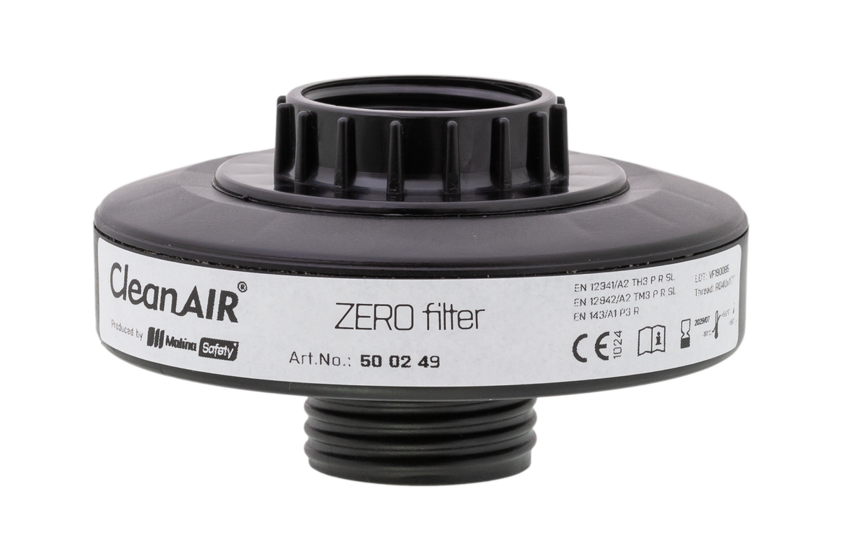 Filter ZERO, mit zwei Gewinden RD40x1/7"