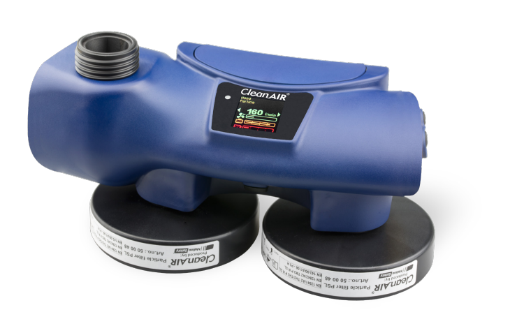 CleanAIR Chemical 2F plus – nur Gerät mit Akku