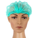 Einweg Baretthaube, Typ "CLIP" - grün