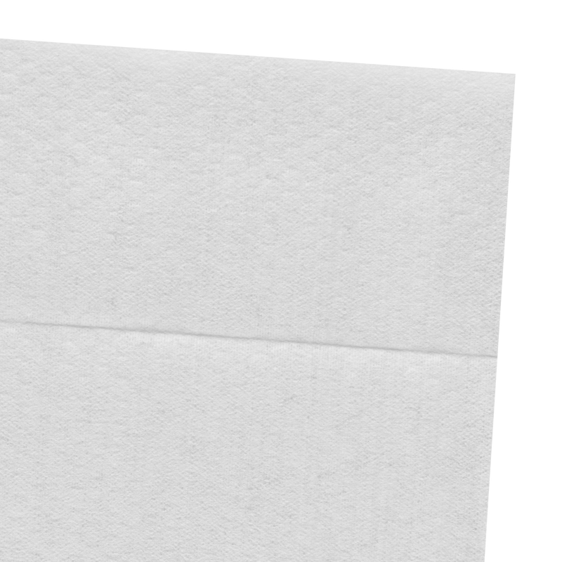 Universelles Reinigungstuch 38×42 cm – Hochabsorbierendes Wischtuch aus Zellstoff-PP-Verbund, weiß