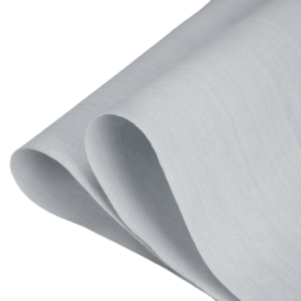 Universelles Reinigungstuch 38×42 cm – Hochabsorbierendes Wischtuch aus Zellstoff-PP-Verbund, weiß