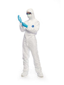 Tyvek® 500 Labo Overall, Kapuze, mit Überschuhen