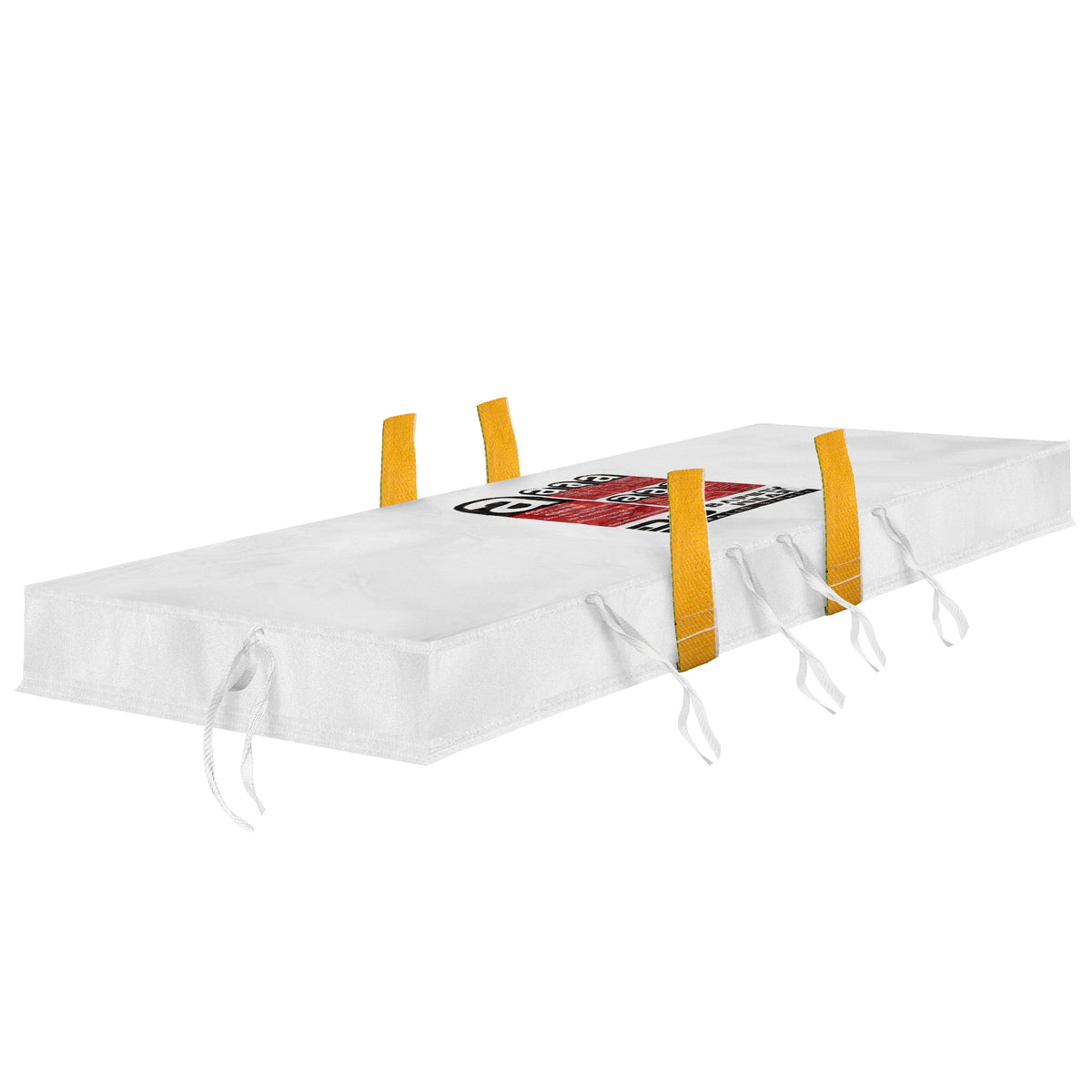 Platten-Bag 260x125x30cm | beschichtet | Warndruck: Asbest
