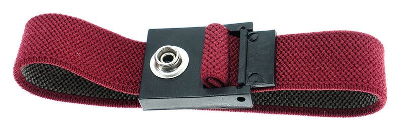 ESD Armband Stoff |  7 mm - rot