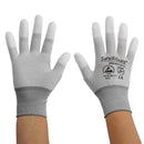 ESD Handschuhe | mit beschichteten Fingerkuppen (grau)