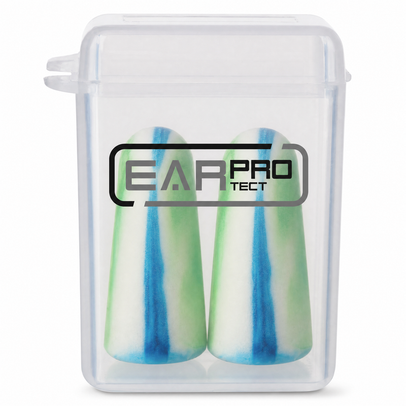 EarProtect Disposable Earplugs with Storage Case
