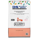 EarProtect disposable earplugs | PU foam, orange/purple/white