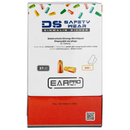 EarProtect Einweg Ohrstöpsel | PU Schaumstoff, orange/weiß/gelb